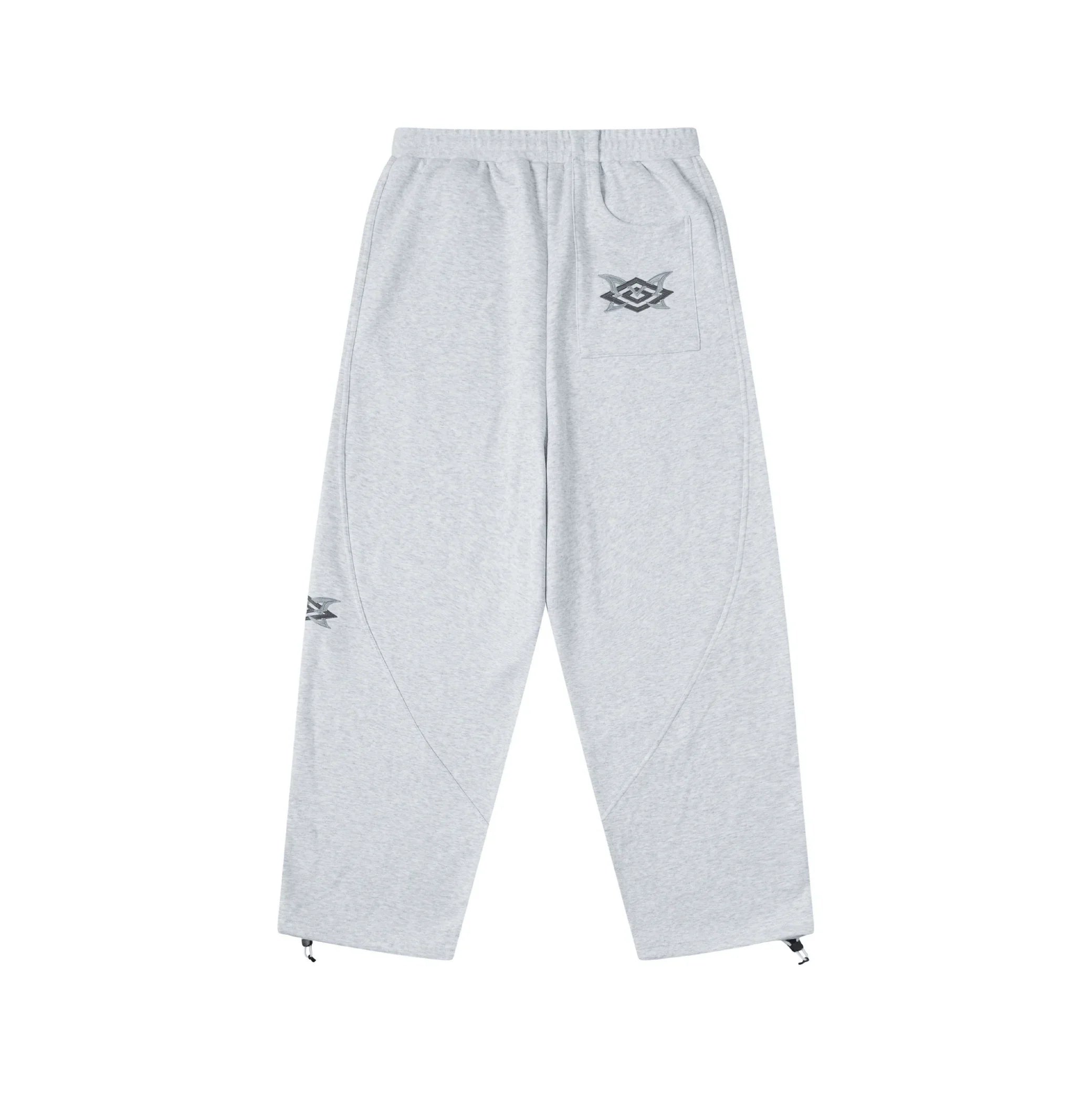 Mertra x Umbro Warm Up Joggers (Grey) Back View