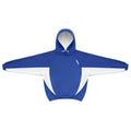 Mertra Bigstep Hood (Blue/White) Front View
