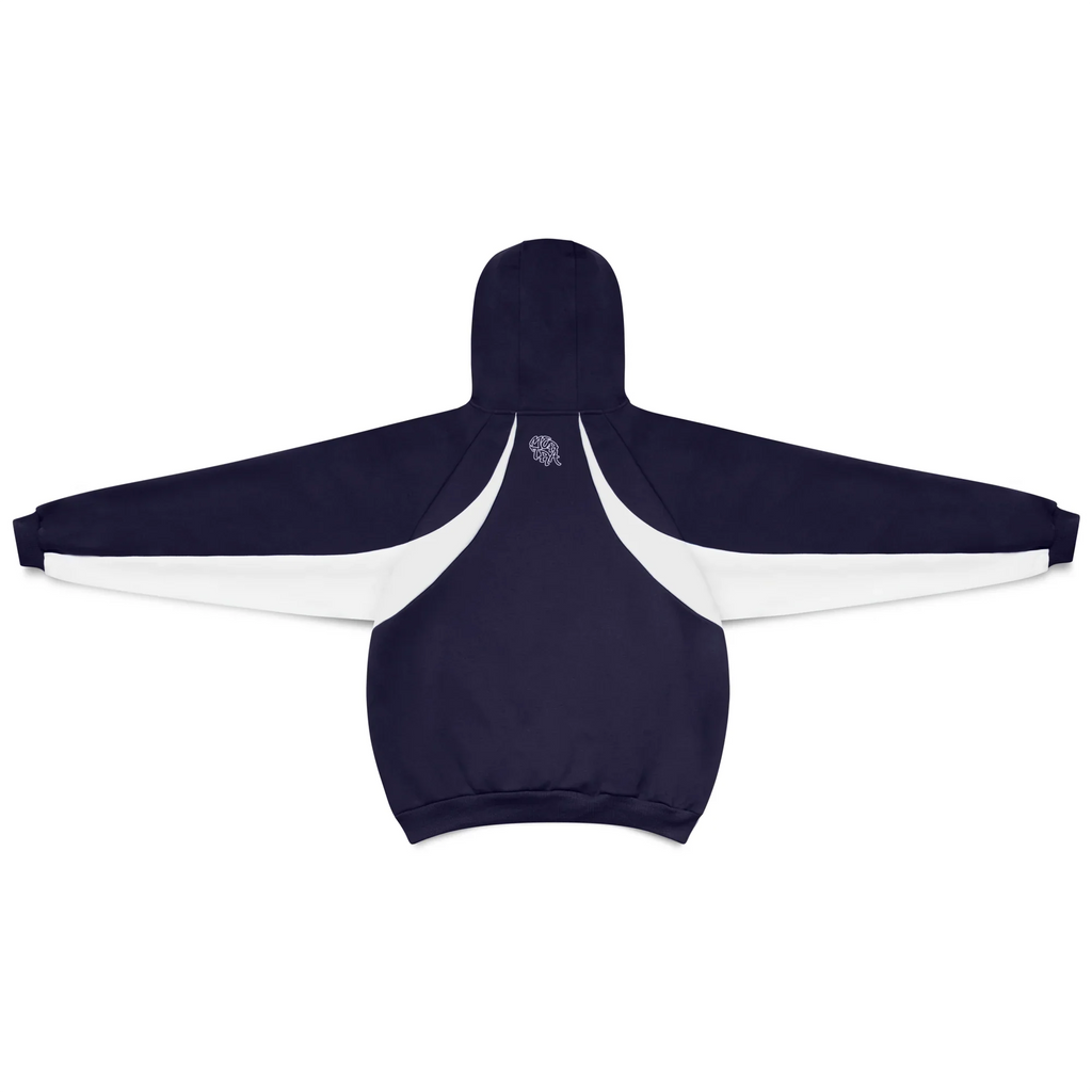 Mertra Bigstep Hood (Navy/White) Back View