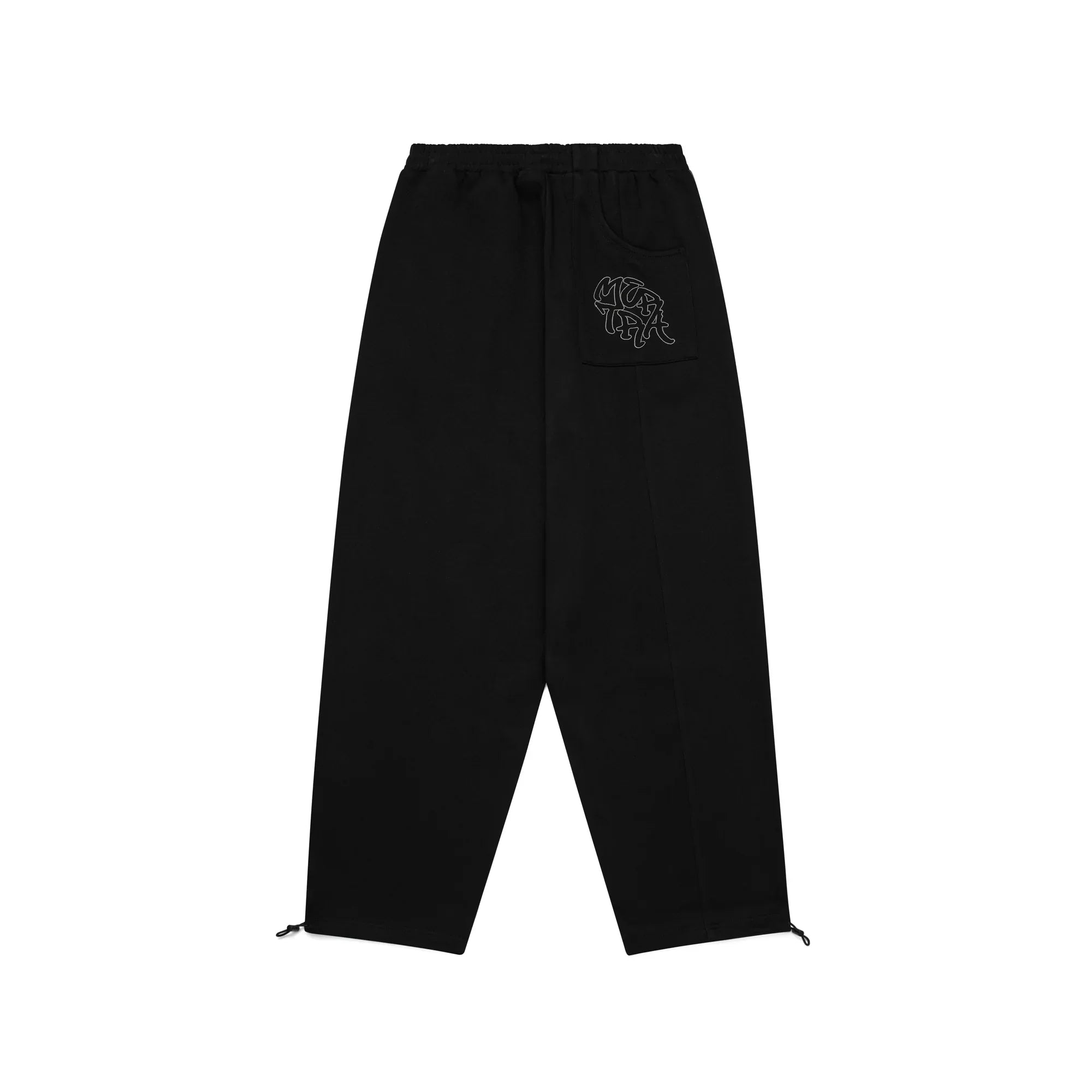 Mertra Bigstep Joggers (Black/Grey) Back View