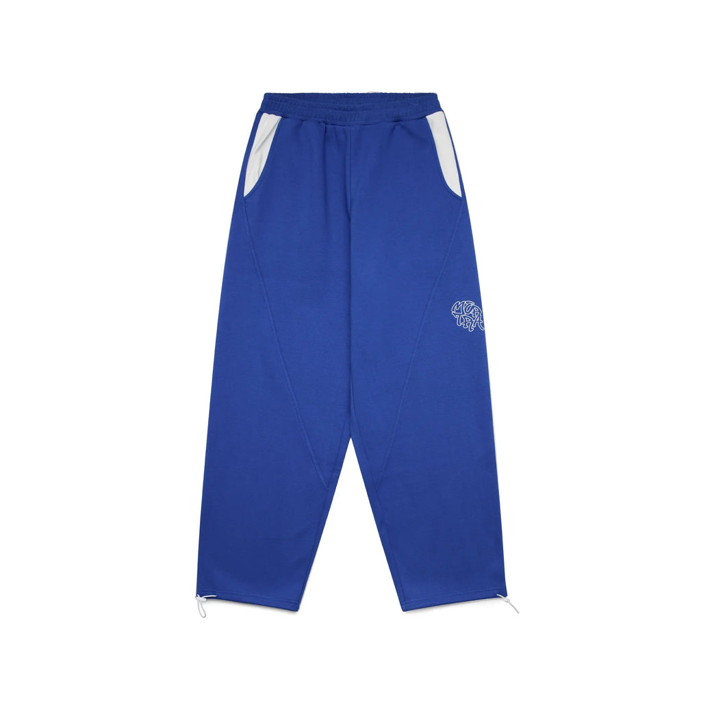Mertra Bigstep Joggers (Blue/White) Front View