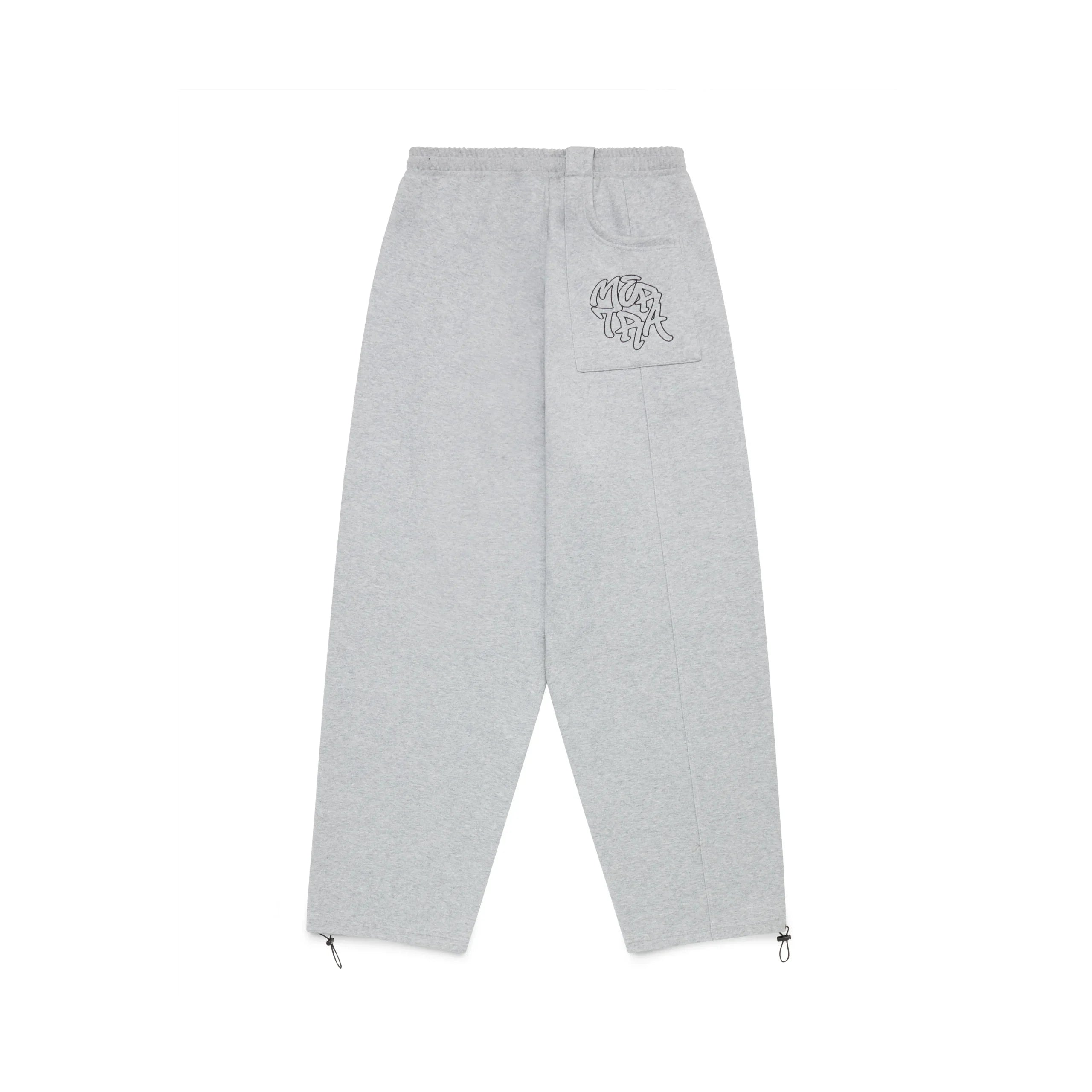 Mertra Bigstep Joggers (Grey/Black) Back View