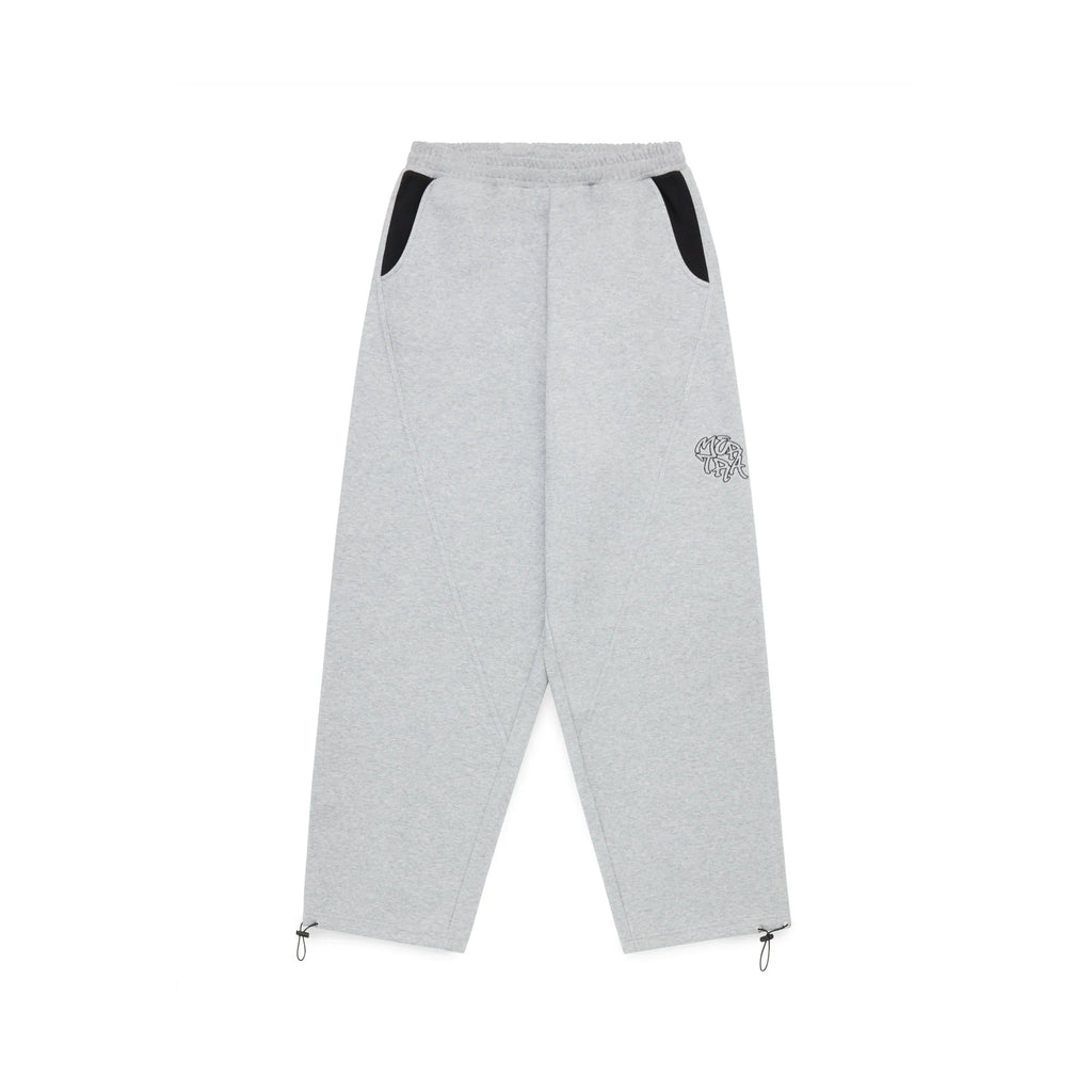 Mertra Bigstep Joggers (Grey/Black) Front View