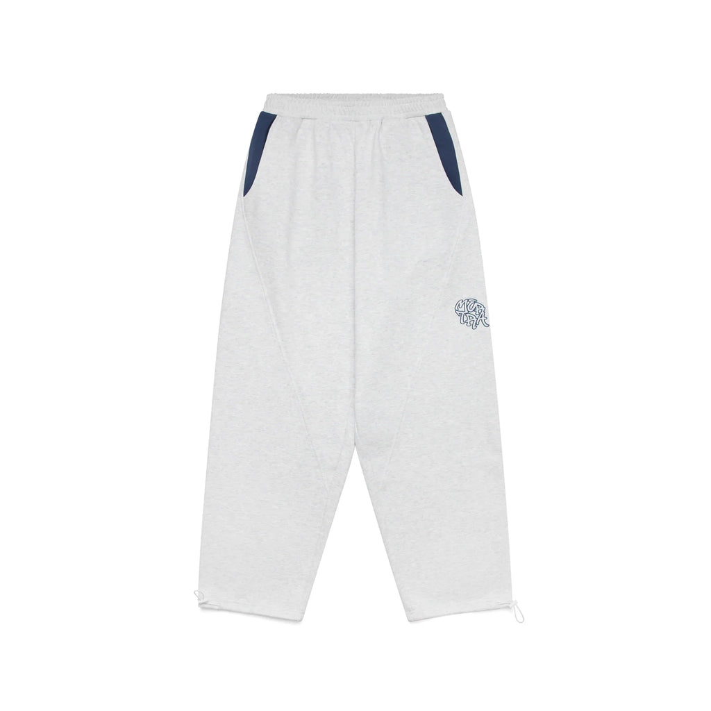Mertra Bigstep Joggers (Grey/Navy) Front View