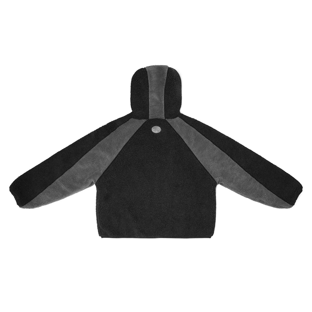 Mertra Yeti Fleece (Dark Grey) Back View