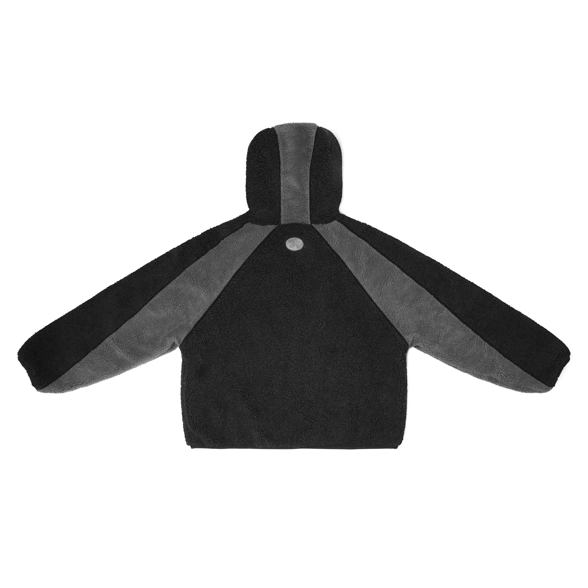 Mertra Yeti Fleece (Dark Grey) Back View
