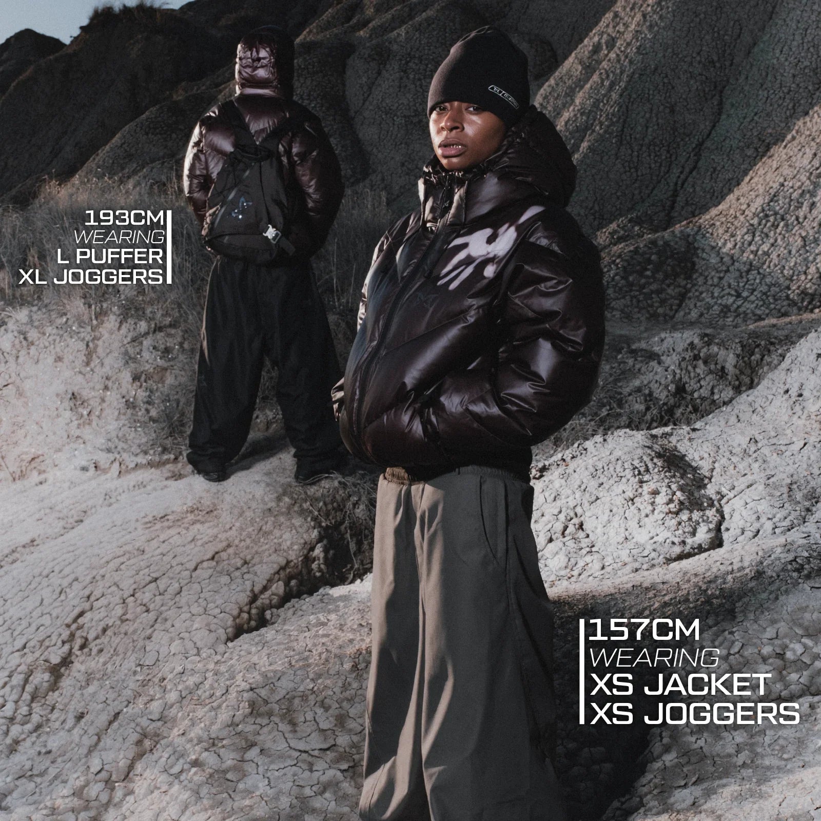 Mertra Heat Reactive Puffer (Coal) From Mertra Friday Drop