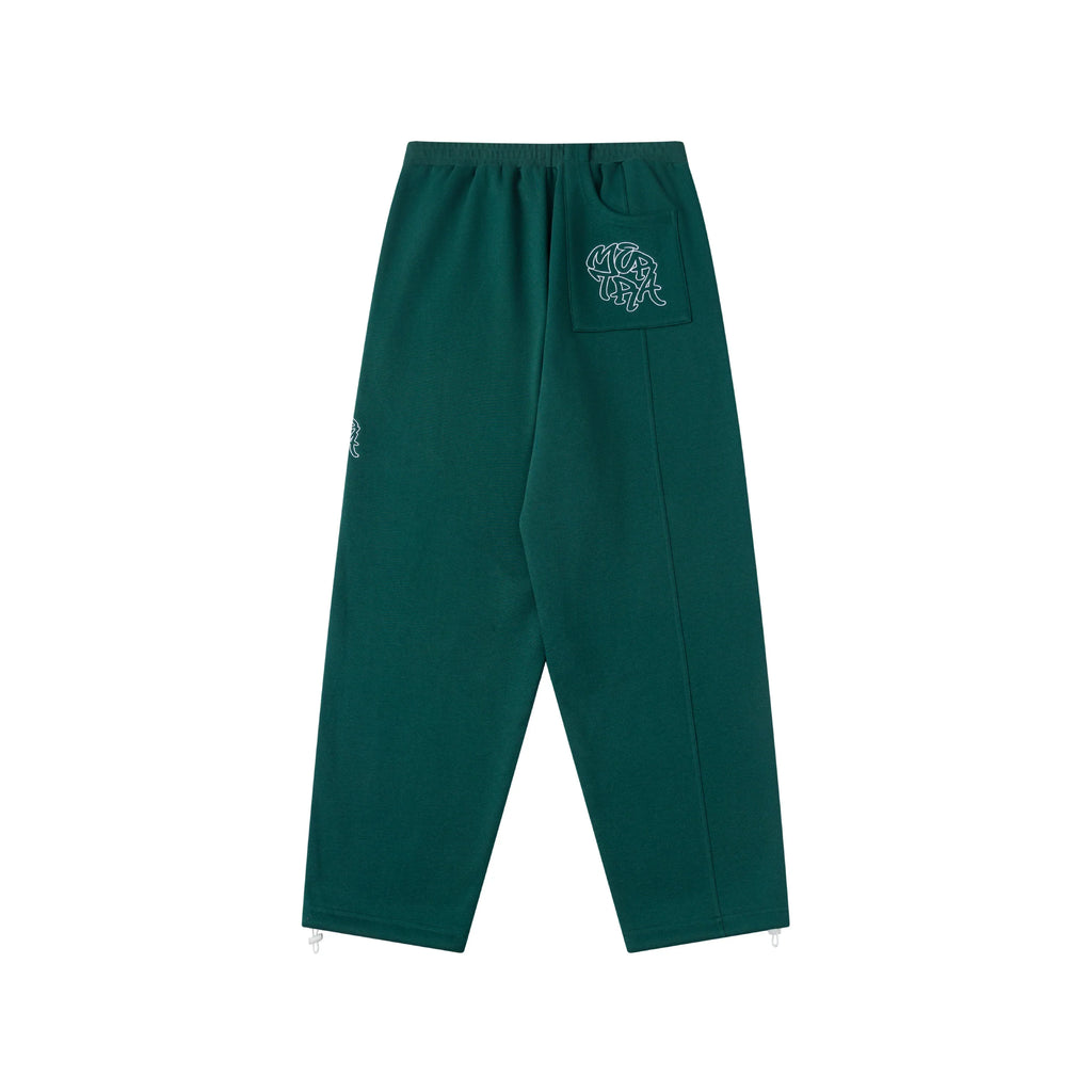 Mertra Bigstep Joggers Green White Back View