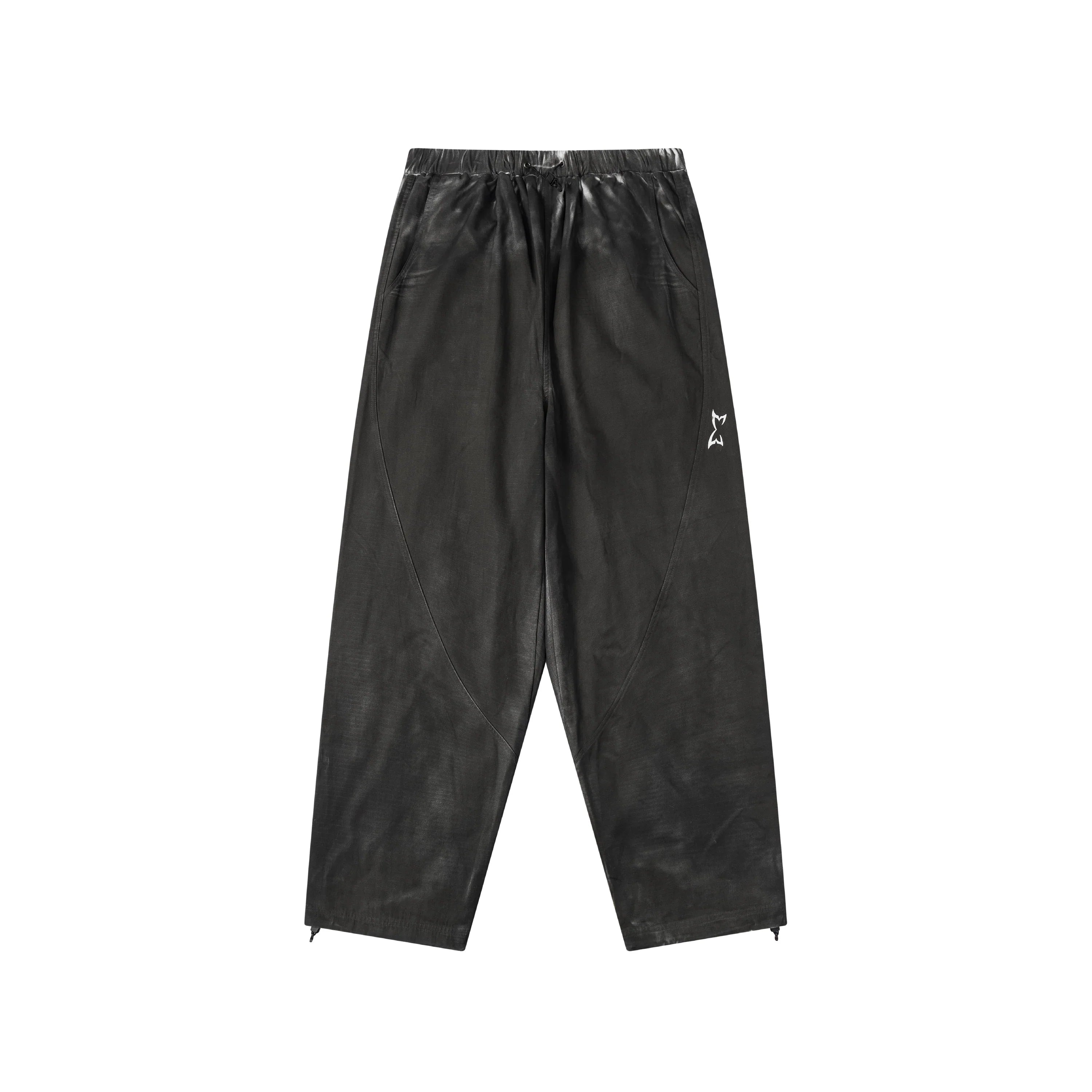Mertra Hand Spray Bottoms Black Front View