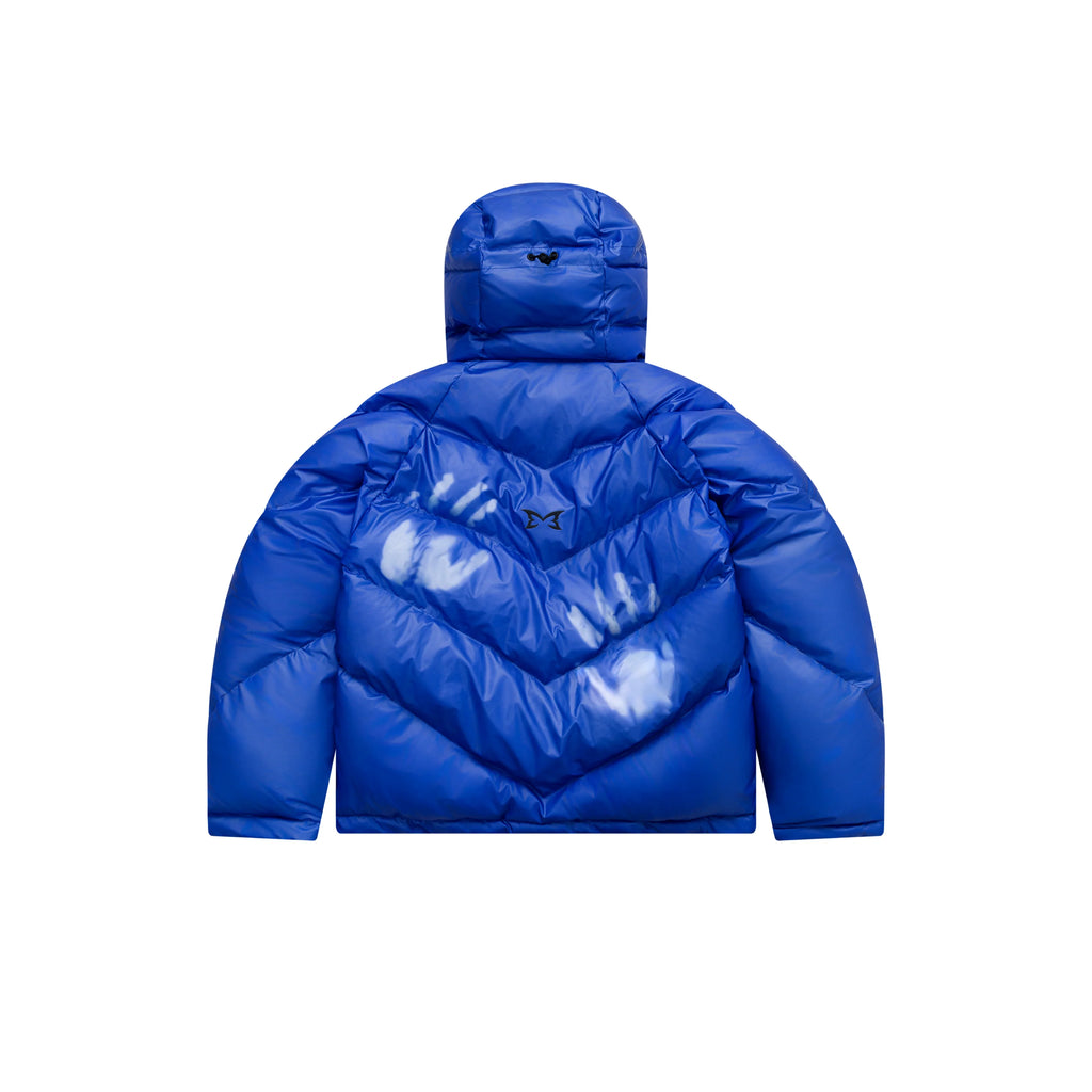 Mertra Heat Reactive Puffer (Blue) Back View