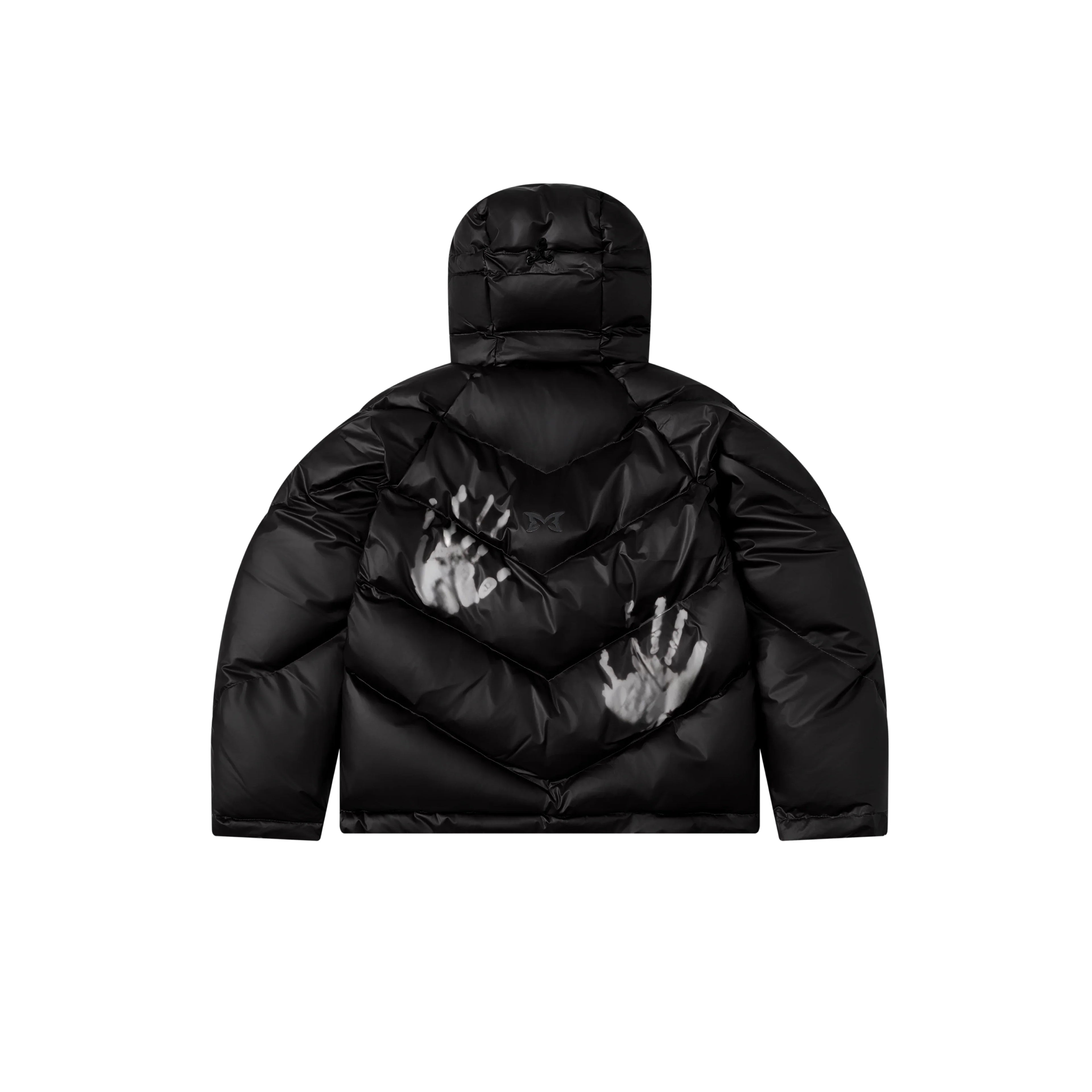 Mertra Heat Reactive Puffer (Coal) Back View