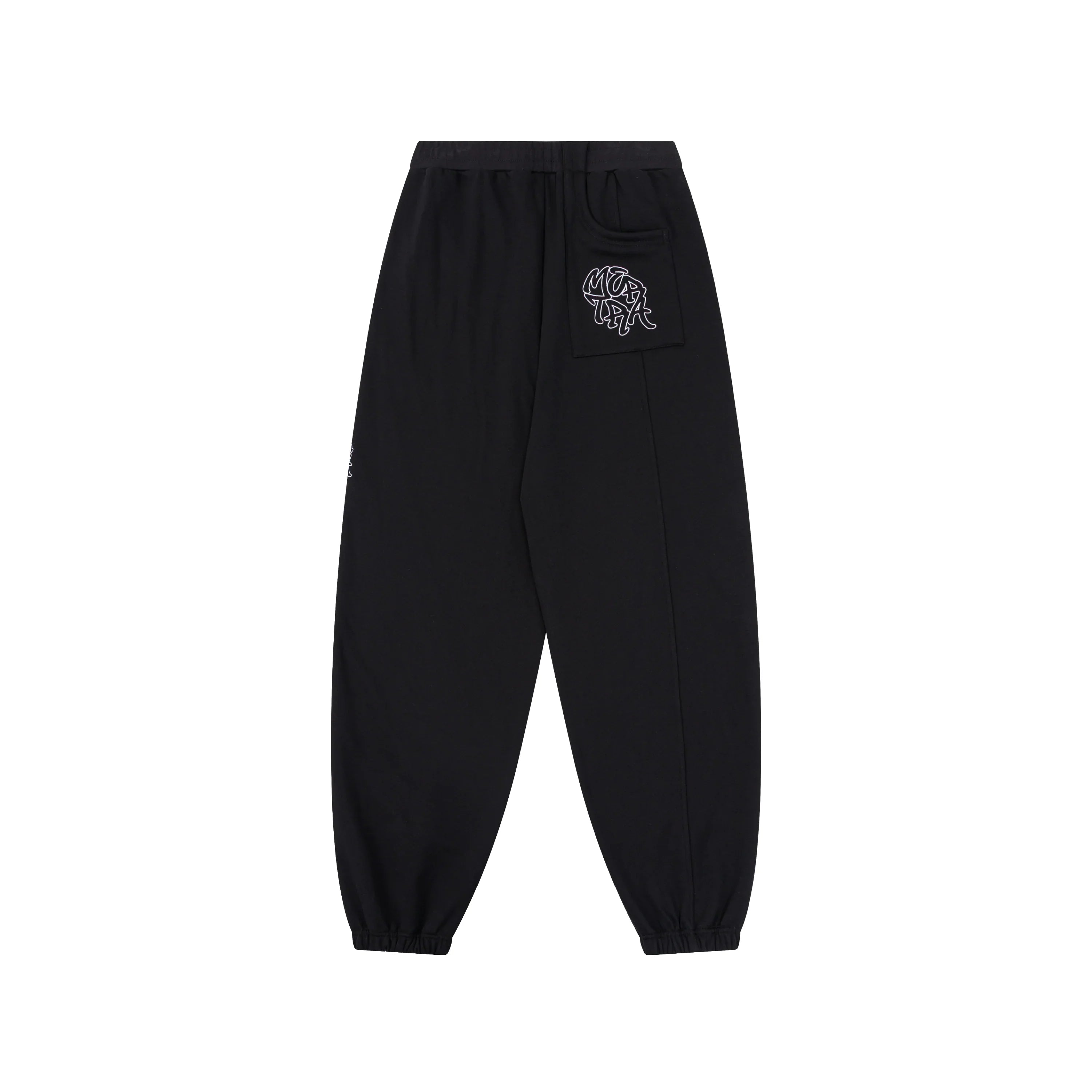 Mertra Pulse Joggers (Black) Back View