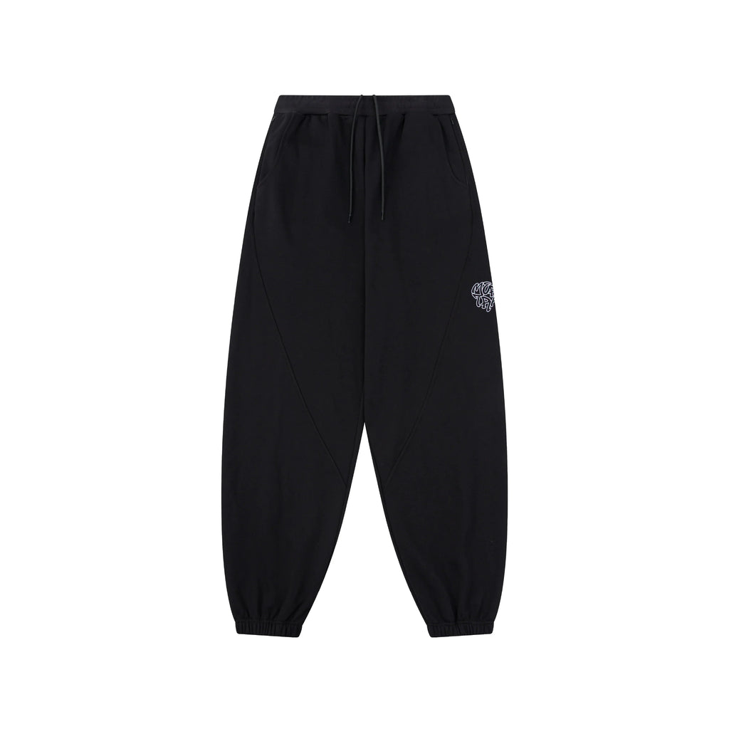 Mertra Pulse Joggers (Black) Front View