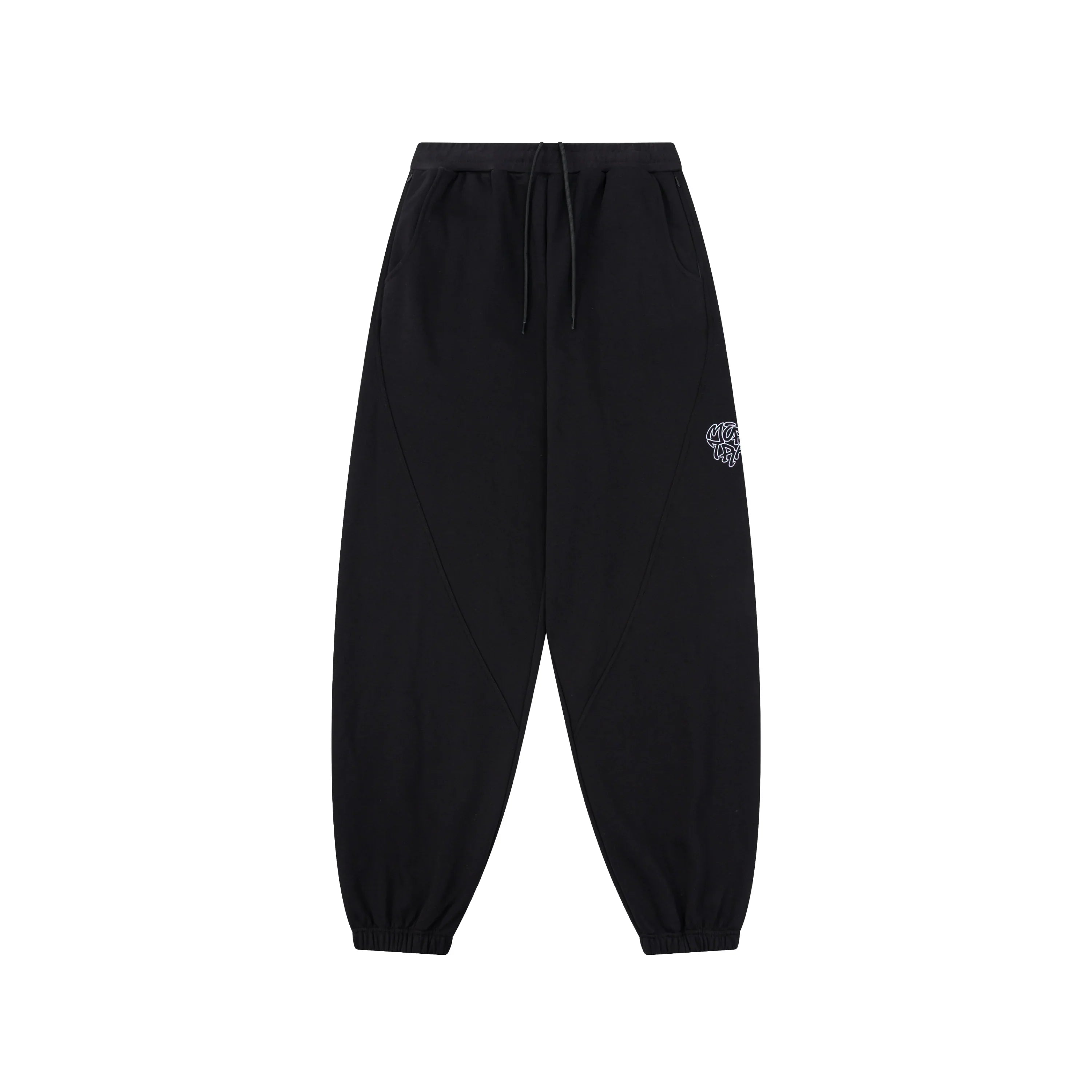 Mertra Pulse Joggers (Black) Front View